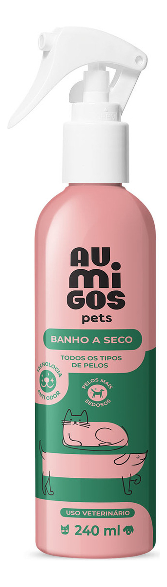 Banho a Seco Au.Migos Pets 1