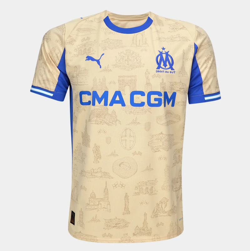 Camisa Olympique de Marseille Edição Especial Masculina 1