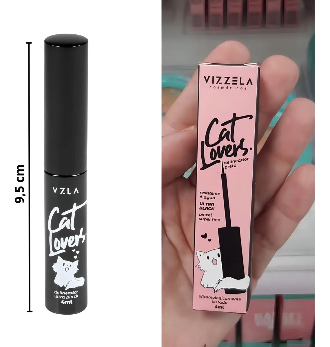 Delineador Preto – Cat Lovers 4