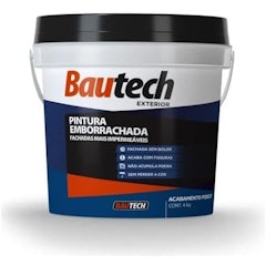 Bautech Pintura Emborrachada 4 kg
