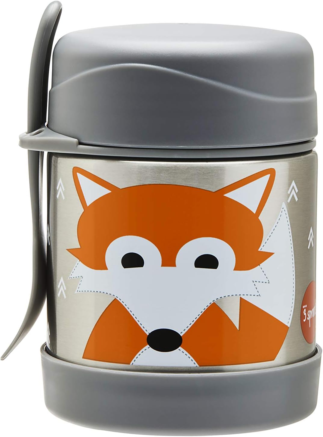 Pote Térmico Inox com Talher Raposa  1