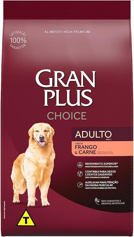 Choice Cães Adultos Frango e Carne 1