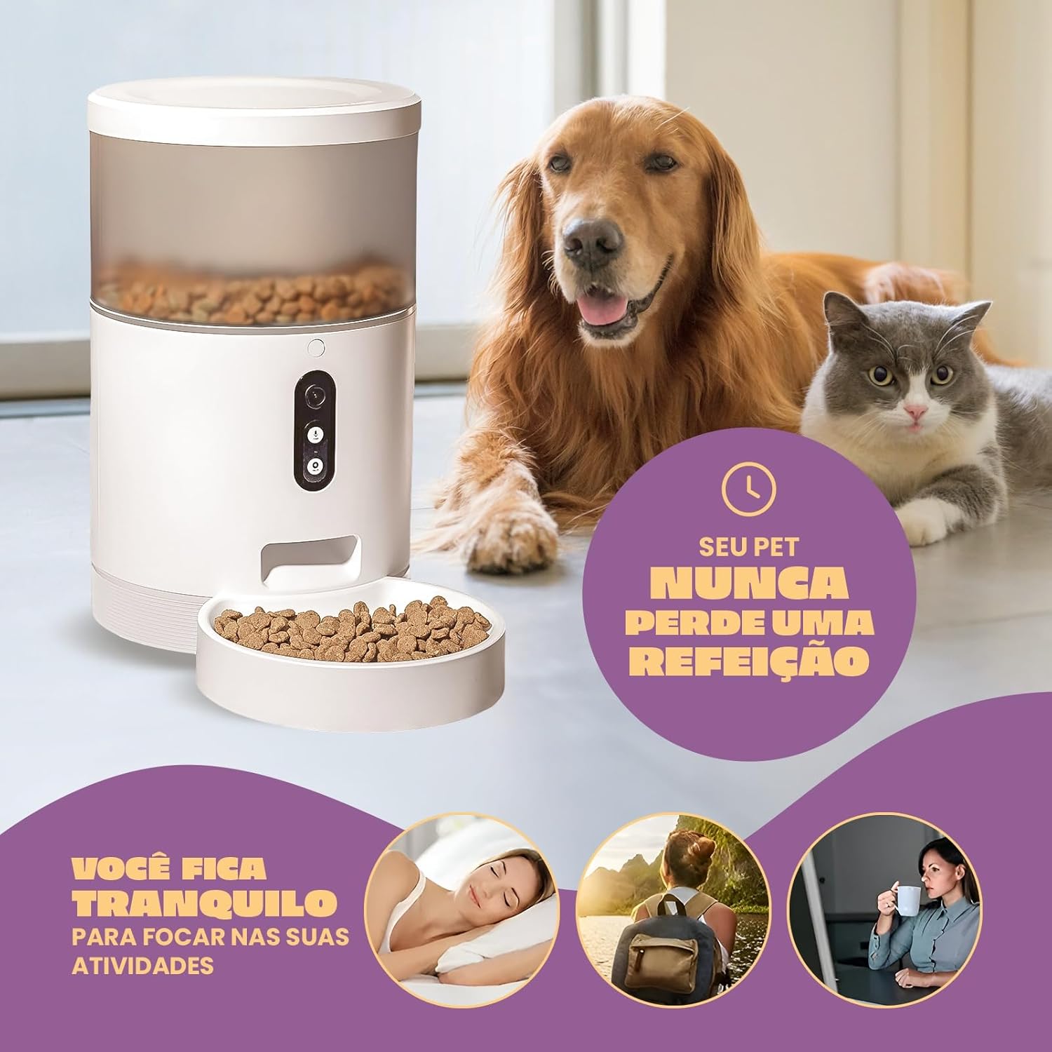 Alimentador Pet Inteligente Animus 3