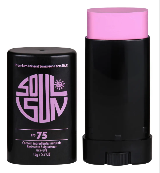 Protetor Solar Mineral FPS75 Facial Físico em Bastão 1