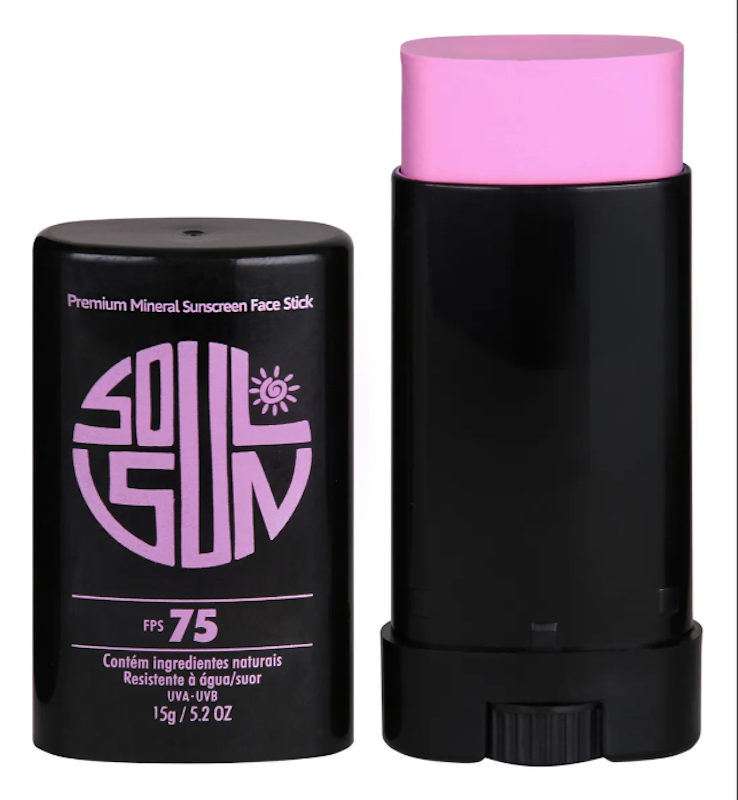Protetor Solar Mineral FPS75 Facial Físico em Bastão 1