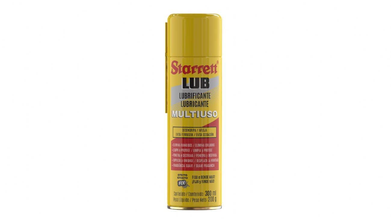 Desingripante e Lubrificante Spray Multiúso Lube Starrett 1
