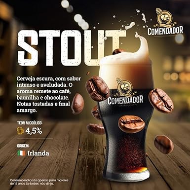 Cerveja Artesanal Stout Comendador 2