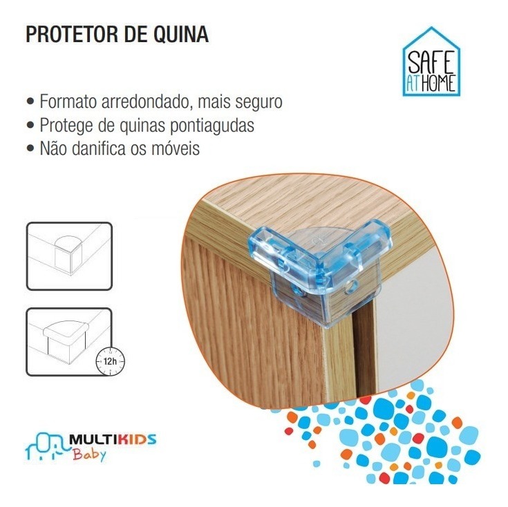 Protetor para Quina de Mesa Multilaser 3