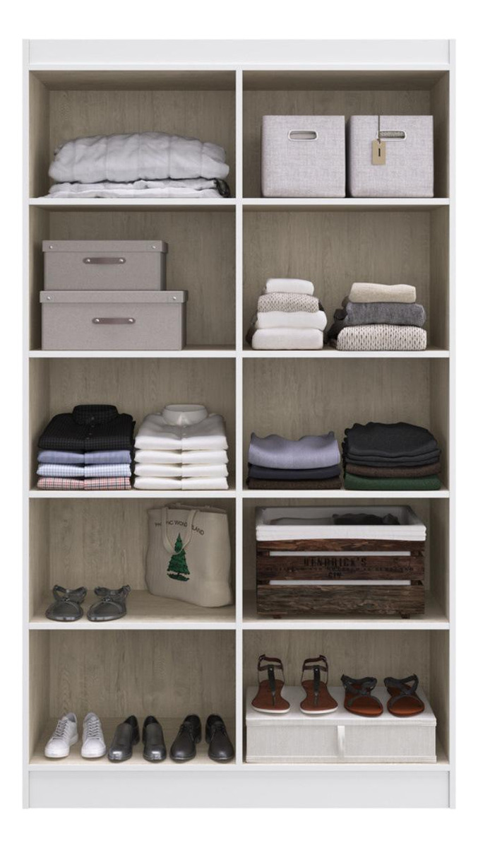 Guarda-Roupas Solteiro 4 Portas 2