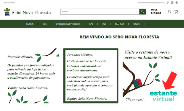 Sebo Nova Floresta 2