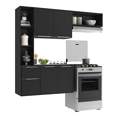 Armário de Cozinha Compacta e Balcão Sofia 2