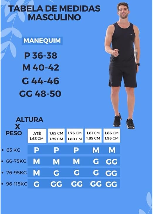 Bermuda de Compressão Masculina com Bolso Corrida 3