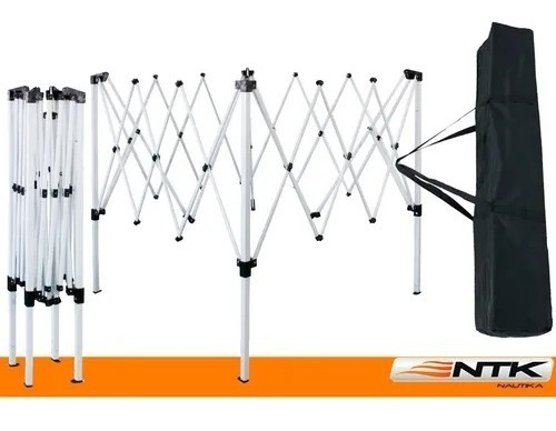 Gazebo Articulado NTK Duxx 3 x 3 m com Proteção Solar FPS 50 3
