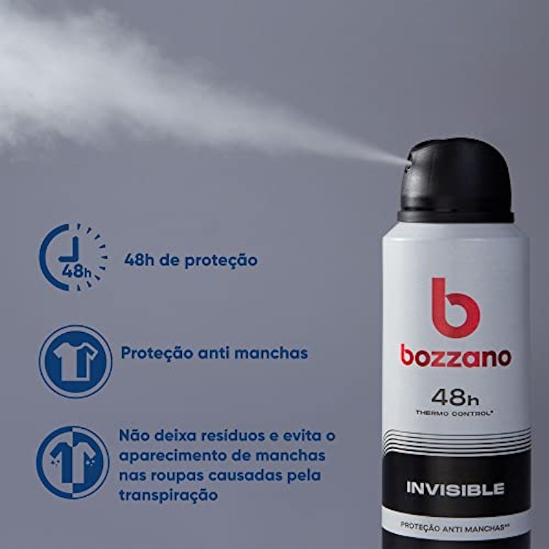 Desodorante Bozzano Invisible 4