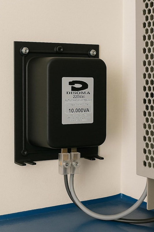 Transformador 10.000 VA com Conector Sindal Bivolt Disoma 5
