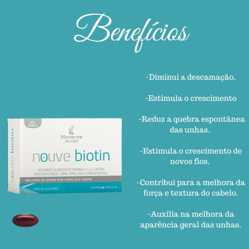 Nutracêutico Nouve Biotin 3