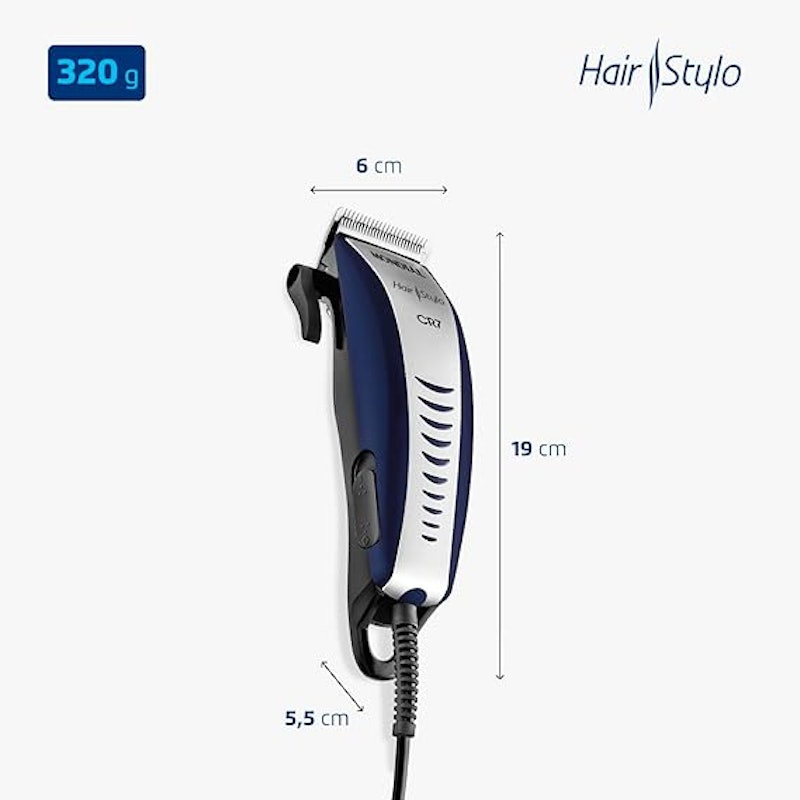 Cortador de Cabelos Hair Stylo Cr7 5