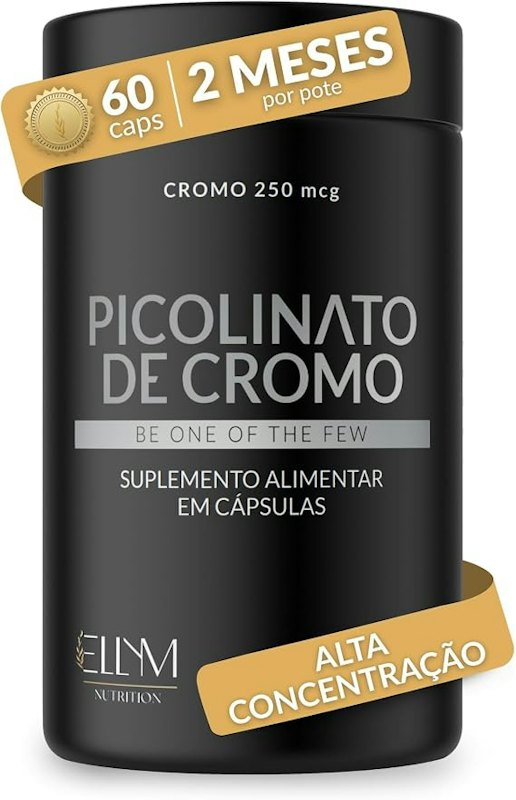 Picolinato de Cromo 250 mcg 1