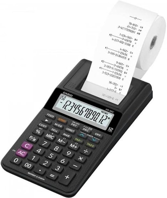 Calculadora com Bobina 12 Dígitos Casio 1