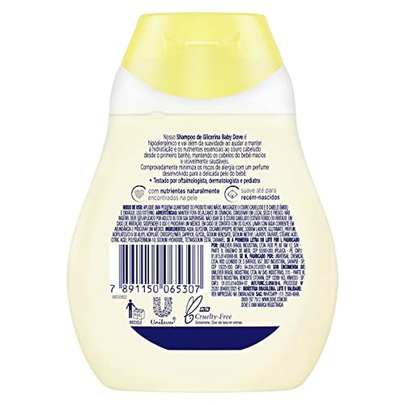 Shampoo de Glicerina Baby Dove Hidratação Glicerinada 2