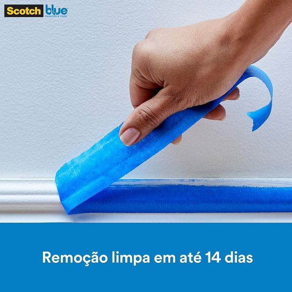 Fita Crepe Profissional 3M™ ScotchBlue™ 4