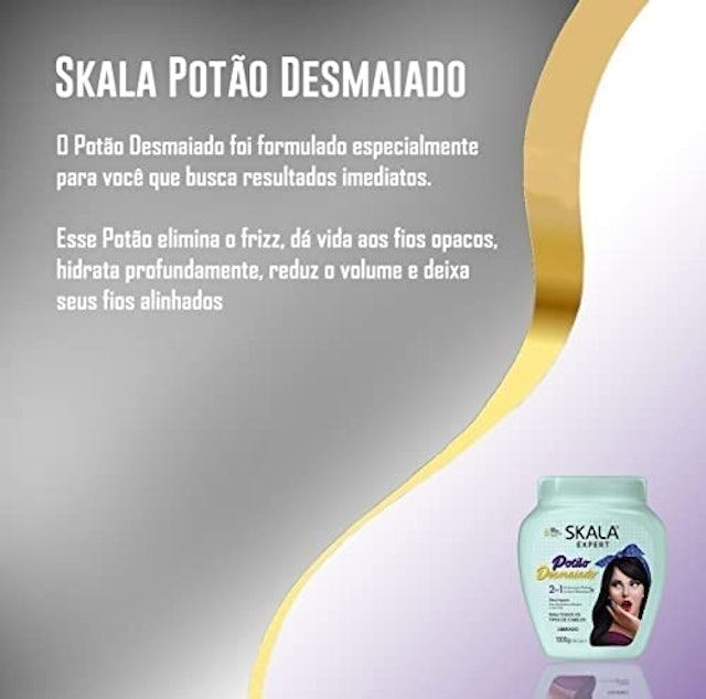 Potão Desmaiado - 2 em 1 - Creme para Pentear + Creme Hidratante 2