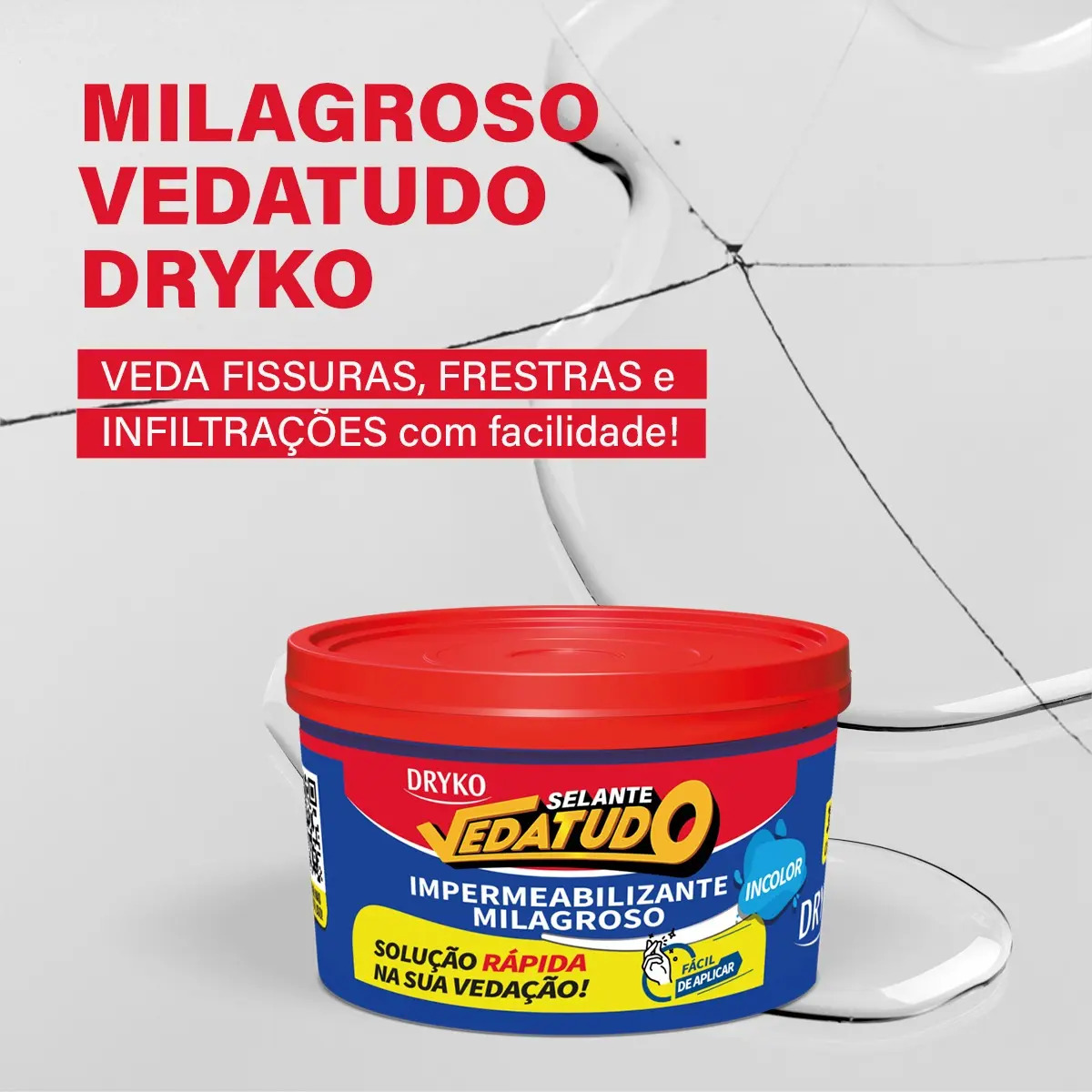 Impermeabilizante Milagroso Vedatudo  4