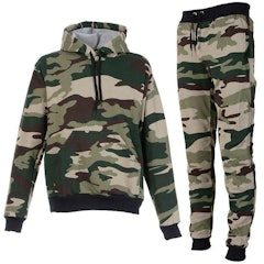 Conjunto Moletom Feminino Camuflado