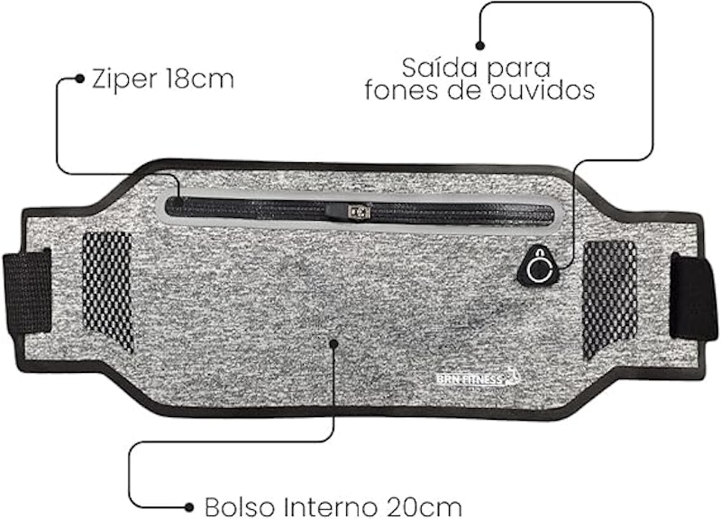 Pochete Fitness Caminhada Corrida Academia Bike Bicicleta 3