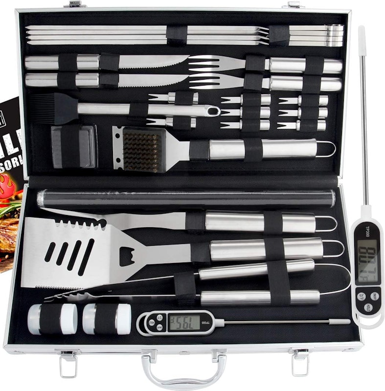 Conjunto de Acessórios para Churrasco de 28 Peças 1