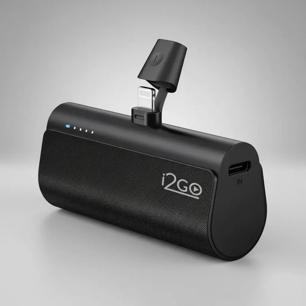 Carregador Portátil Power Bank Pocket i2GO 5000 mAH Lightning 1