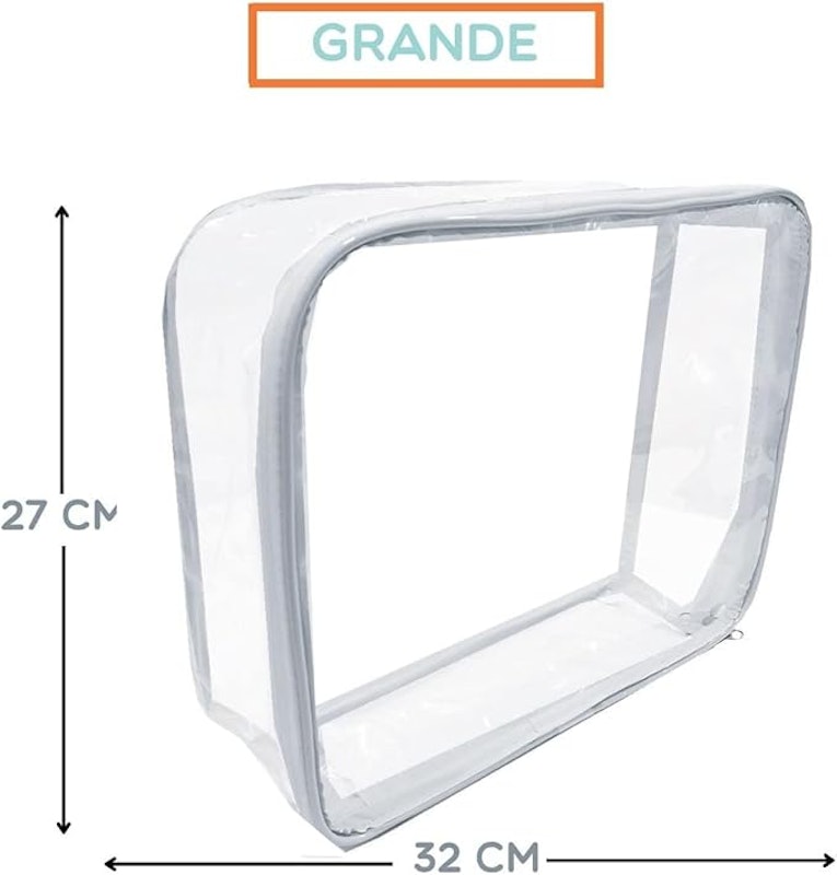 Organizador Transparente Kit 3 Peças 3