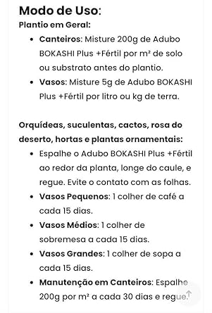 Adubo Bokashi Plus para Plantas 1 kg 4