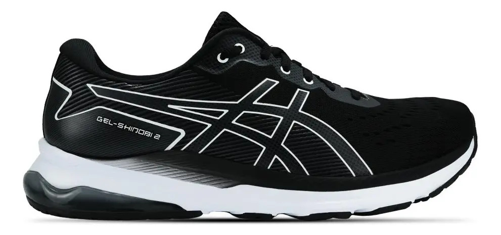Tênis Asics GEL-Shinobi 2 - Masculino - Preto/Branco 1