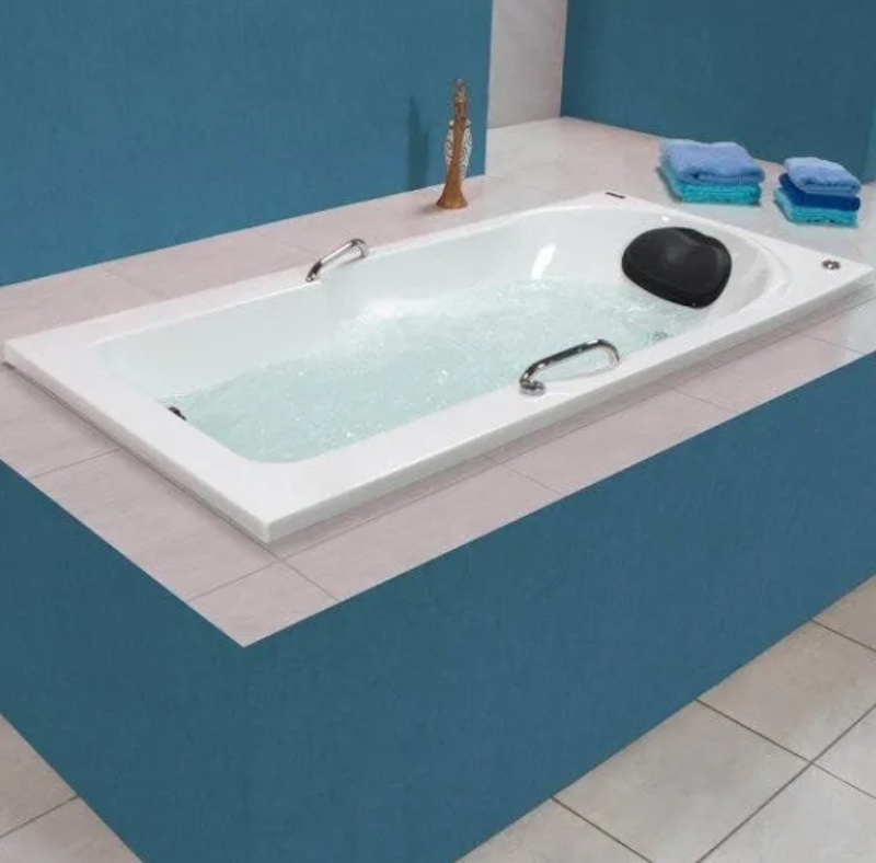 Banheira de Hidromassagem Capri Branca em Gel Coat Super Luxo com Aquecedor 2