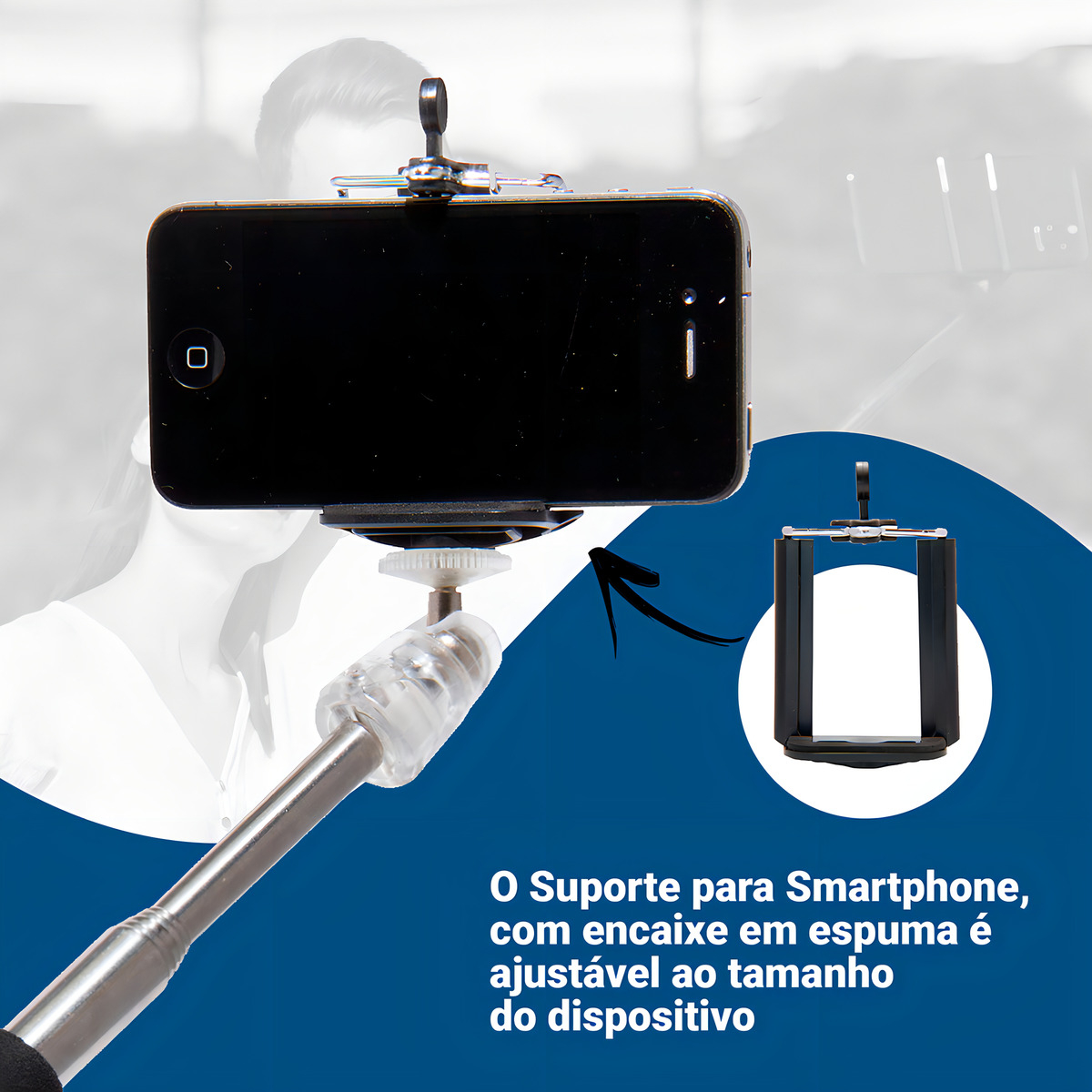 Bastão Extensor para Selfie ‎VIV-TR360 5