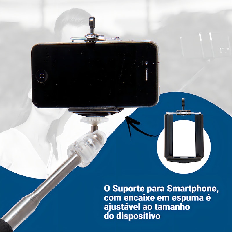 Bastão Extensor para Selfie VIV-TR360 5