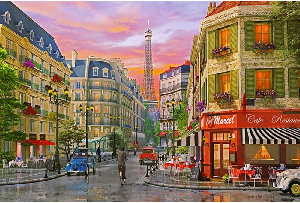 Quebra-Cabeças Adulto Paris Street View 6000 Peças 1