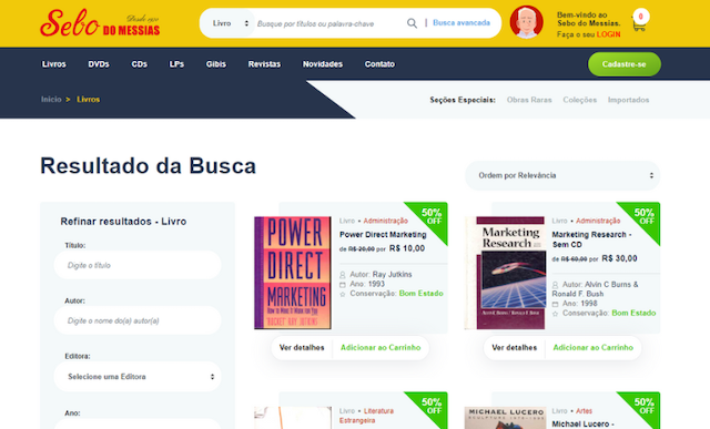 Sebo do Messias 3