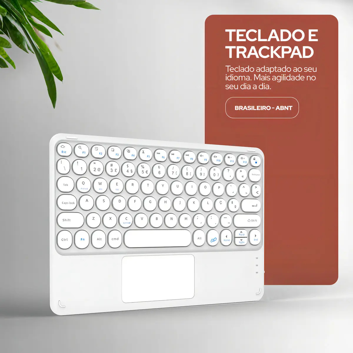 Teclado com Trackpad WB para Tablets e iPads 3