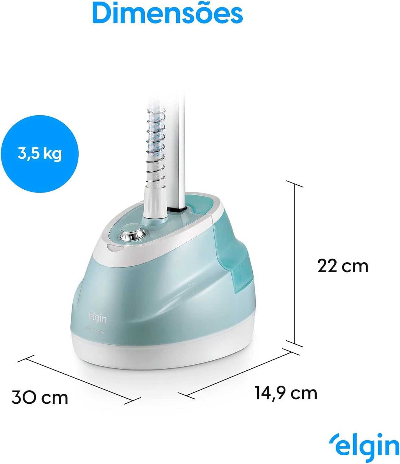 Passadeira e Higienizador a Vapor 2