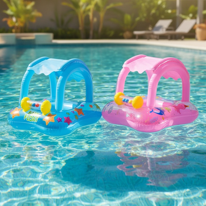 Boia Bote Infantil Bebê com Cobertura 3