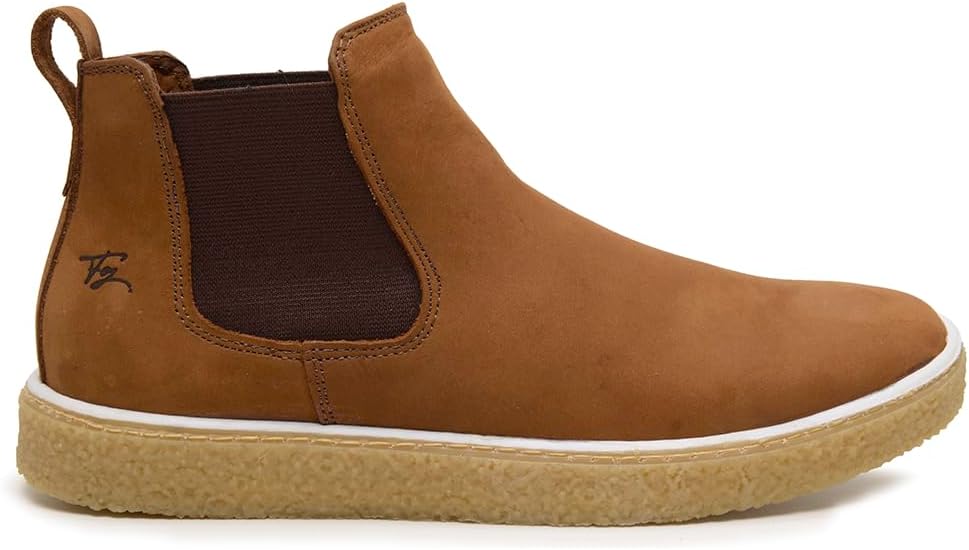 Bota Masculina Couro com Elástico Lateral Moscow Terra 3