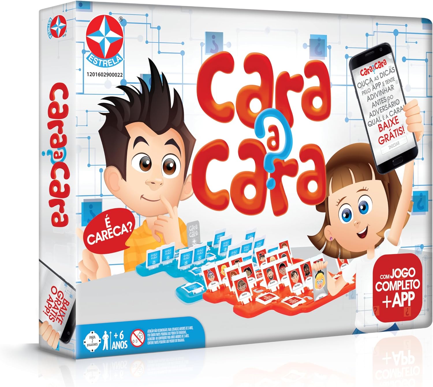 Jogo Cara a Cara com Aplicativo 1