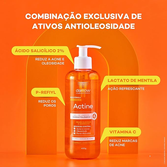 Darrow Actine Gel de Limpeza 5