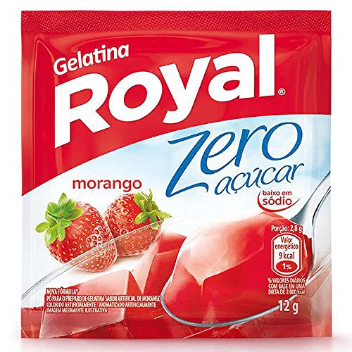 Gelatina Zero Açúcar Royal 1