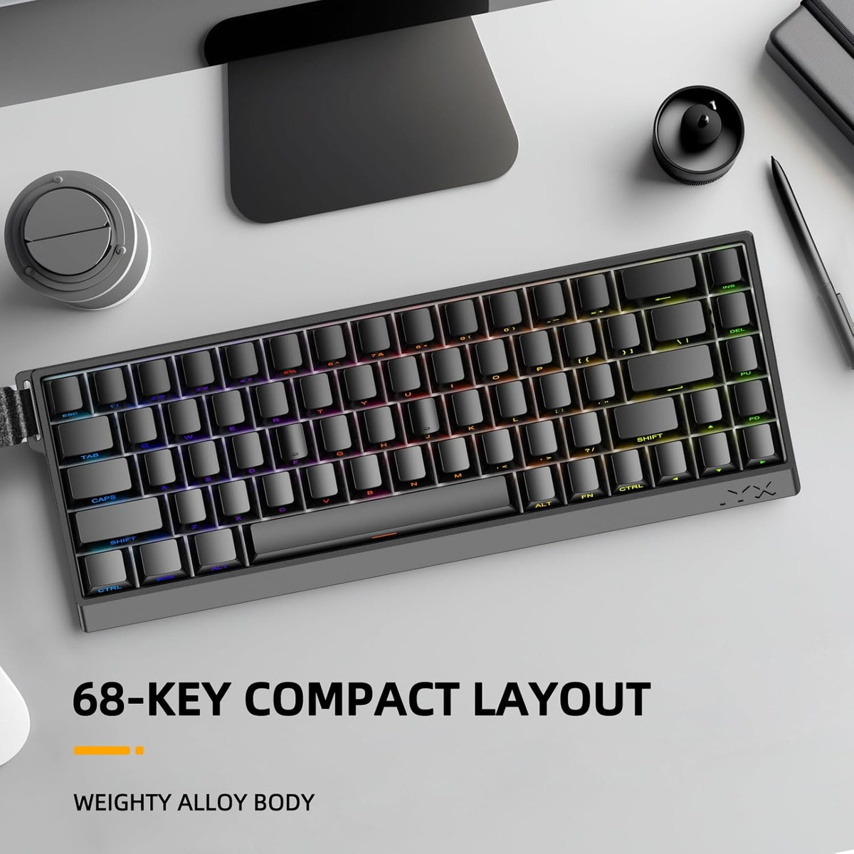 Irok MU68PRO Rapid Trigger Magnetic Switch Keyboard 2