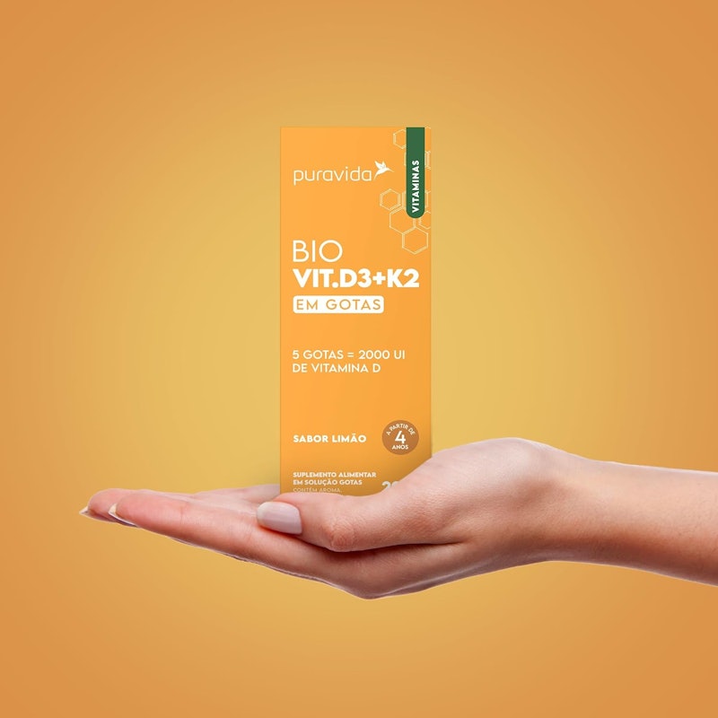 Bio Vit D3+K2 Puravida 4