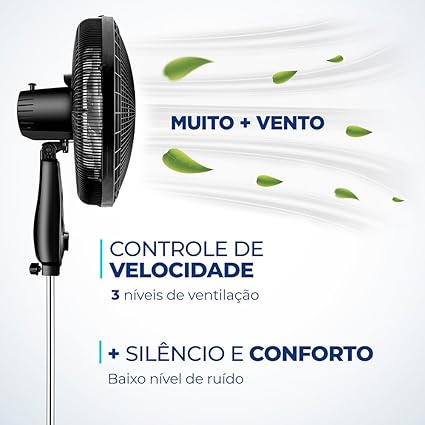 Ventilador Coluna Super Power 40 cm  5