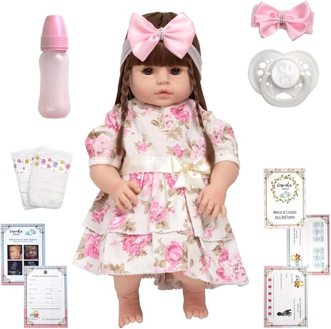 Boneca Bebê Reborn Realista 1